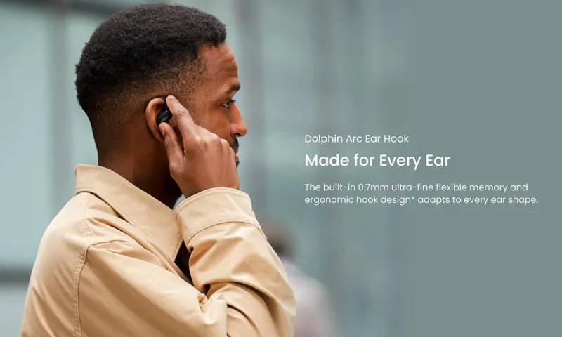 Shokz OpenFit True Wireless Sports Earbuds - Black-5